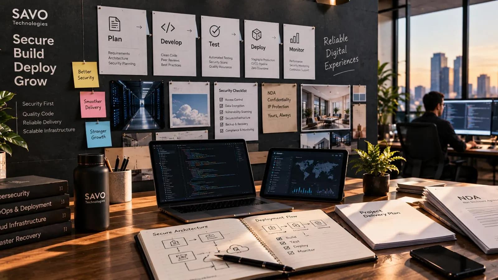 Savo Insights: Website Security, Safe Deployment and Reliable Software Delivery